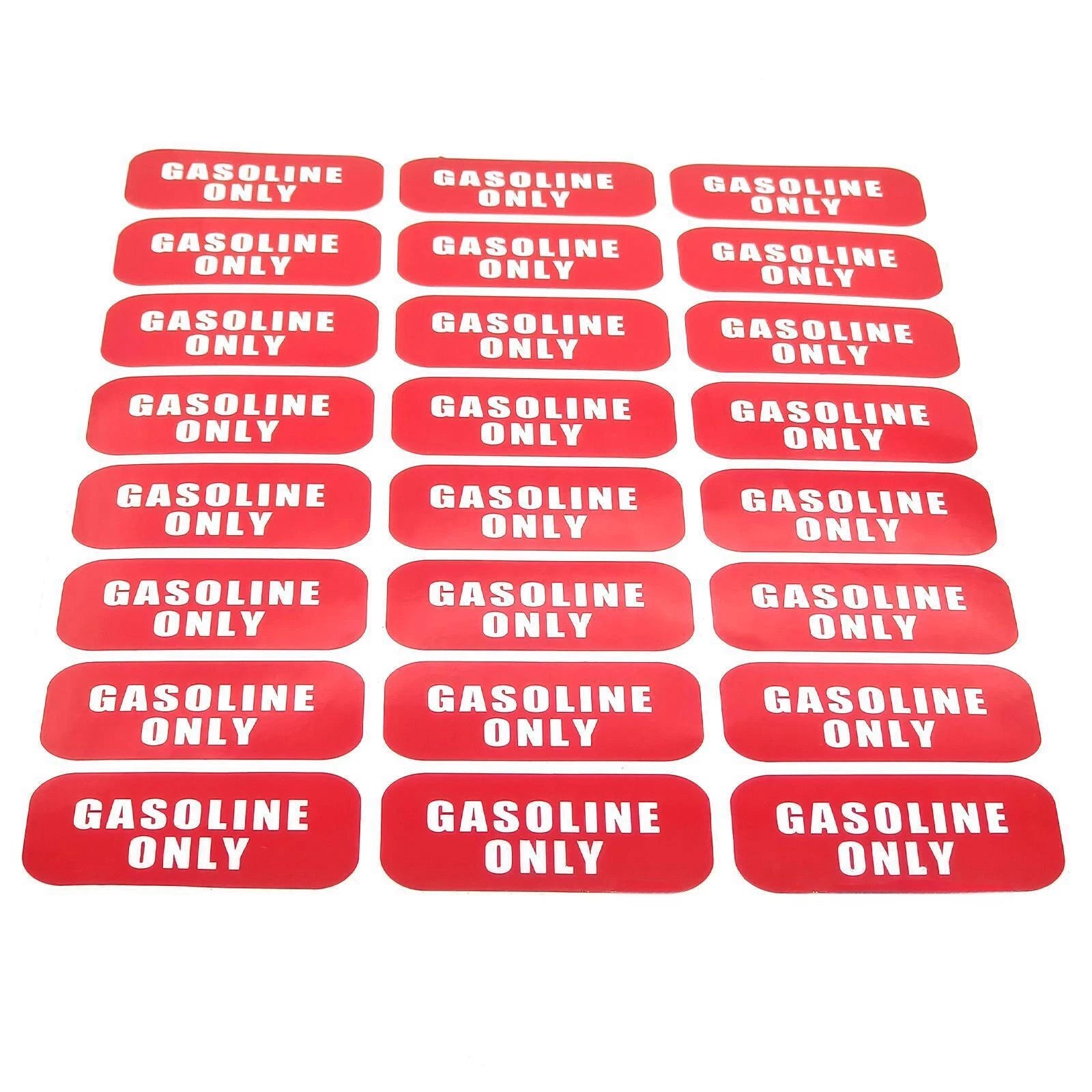 Gasoline Only Fuel Caution Warning Decal for Boat, PWC, Jet Ski, 24x