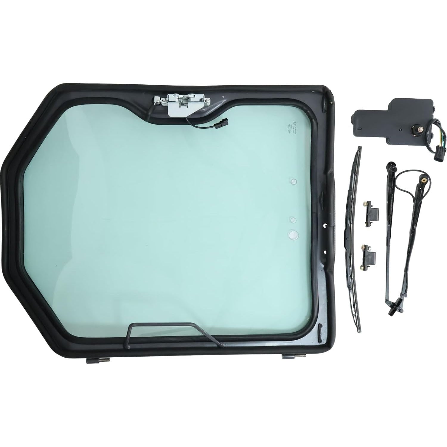 Cab Door Assembly W/ Wiper 6730822 For Bobcat S175 S205 S220 S300