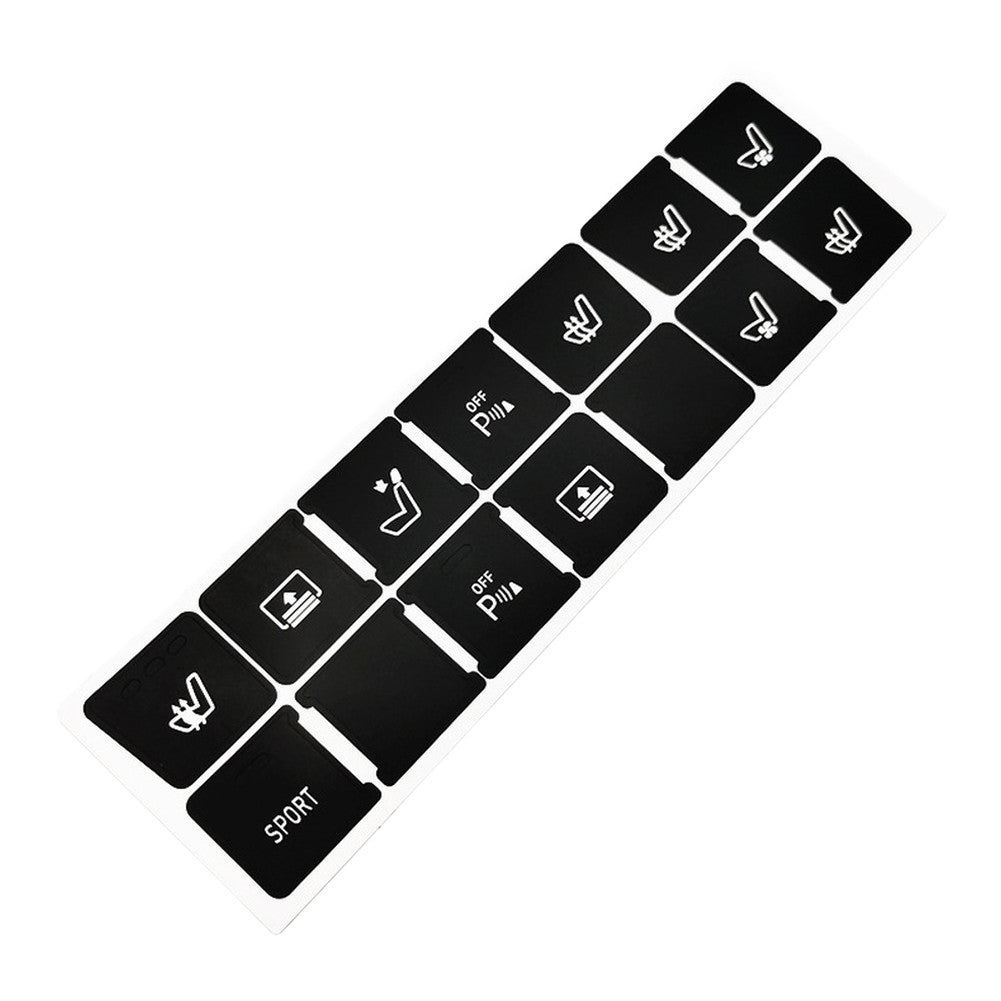 Heated Seat Decal Sport Mode Sticker