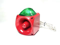 Klaxon Pnc-0046, Green Sounder Beacon, 10-60V Dc, Nexus 105db, Oem
