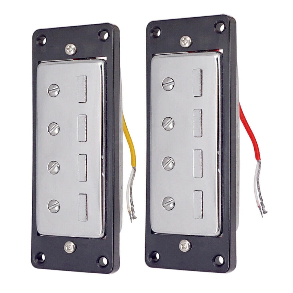 High Quality 4-string Humbucking Pickup Bridge And Neck Set For Bass