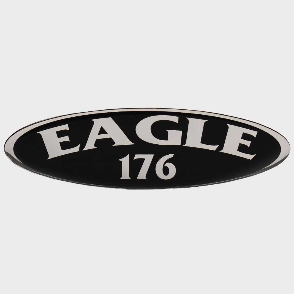 Eagle Decal G3 Boat Black Silver 6 3/4 x 2 Inch by G3