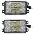 Lva14946 40W Led Headlights Set Of Two (2) For John Deere Tractor &