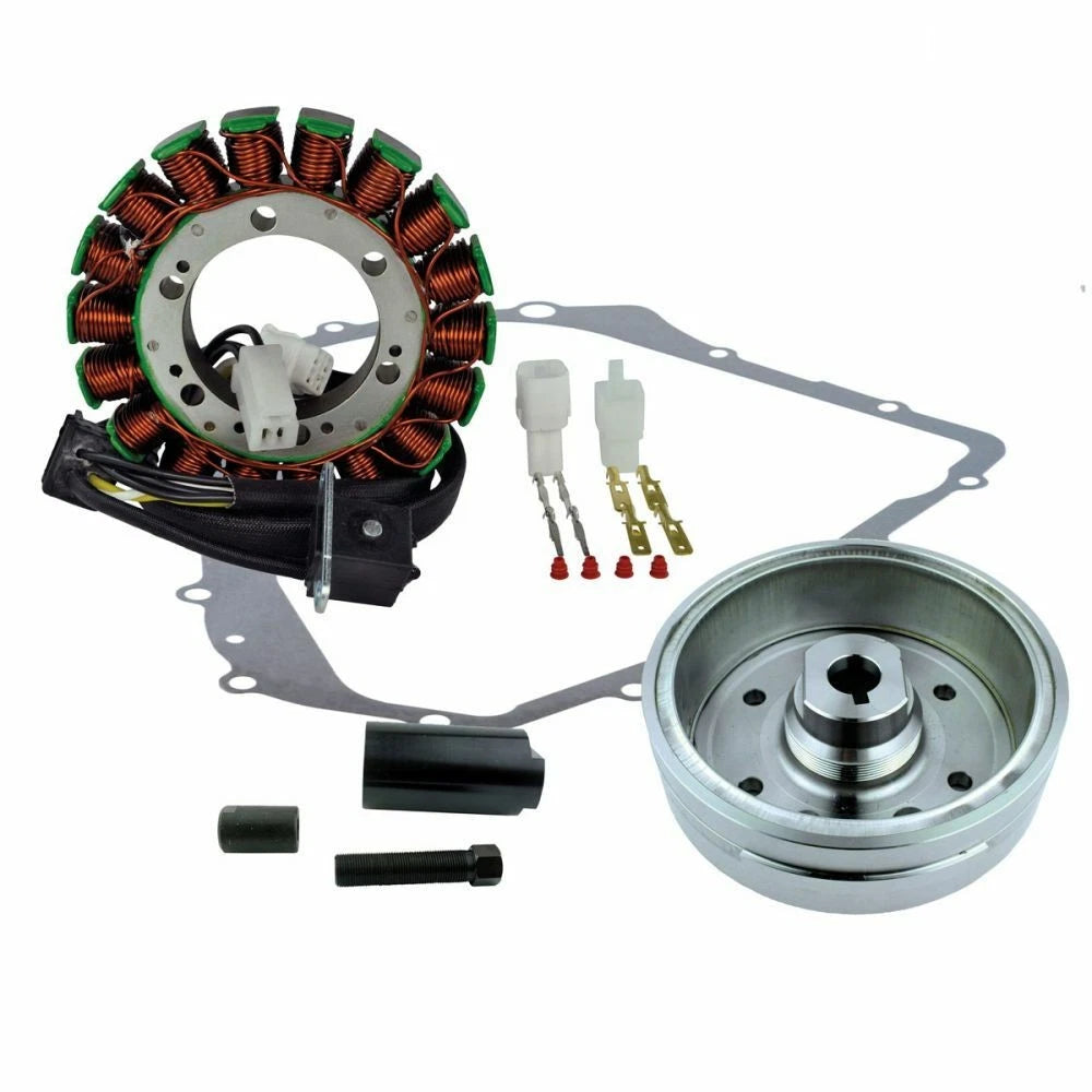 Rm Stator Flywheel Puller & Gasket Kit For Suzuki Lt-a400 2002-2007