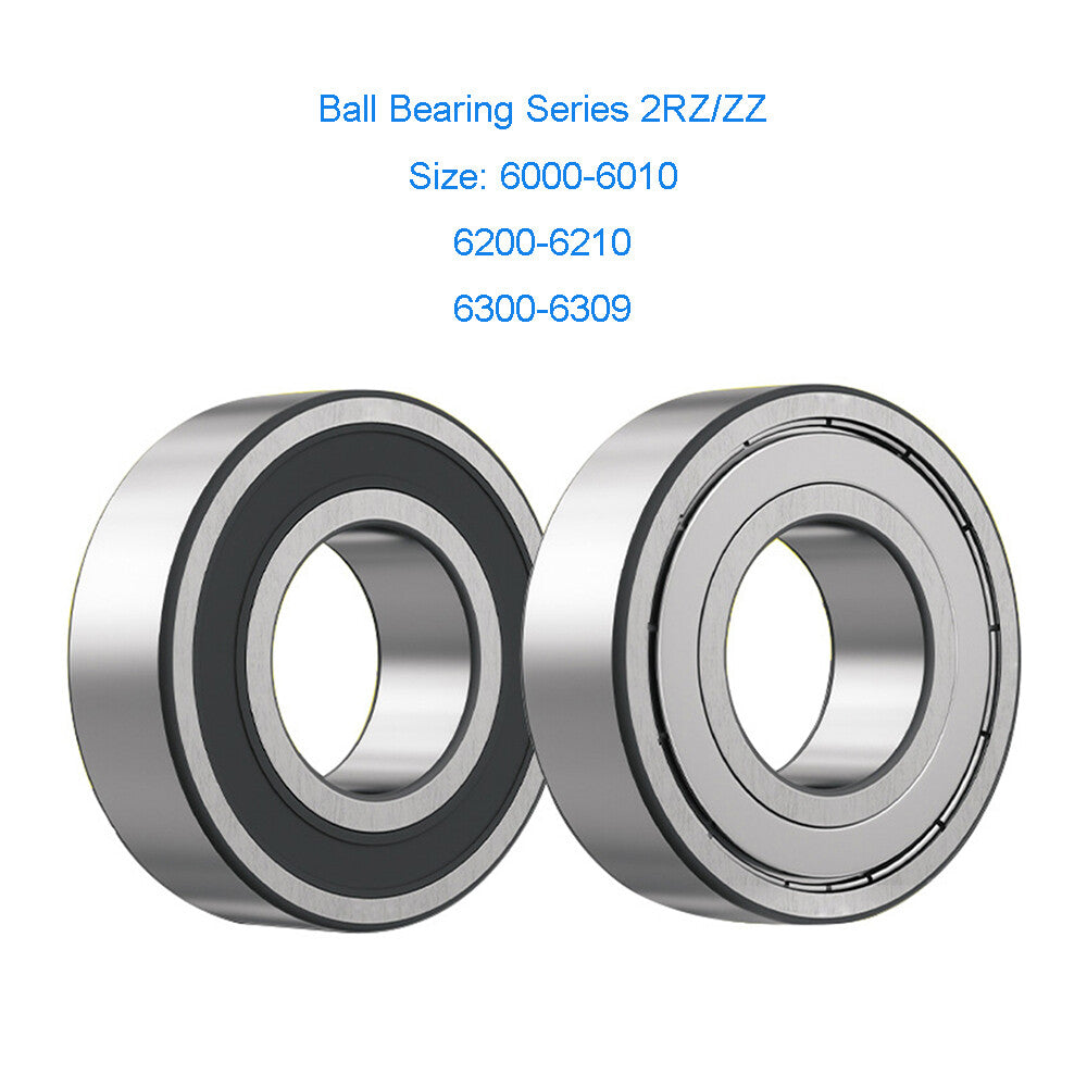 6000-6309 Ball Bearing Rubber Or Metal Seals