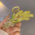 Vibrant Color Metal Hair Clip Cute Design