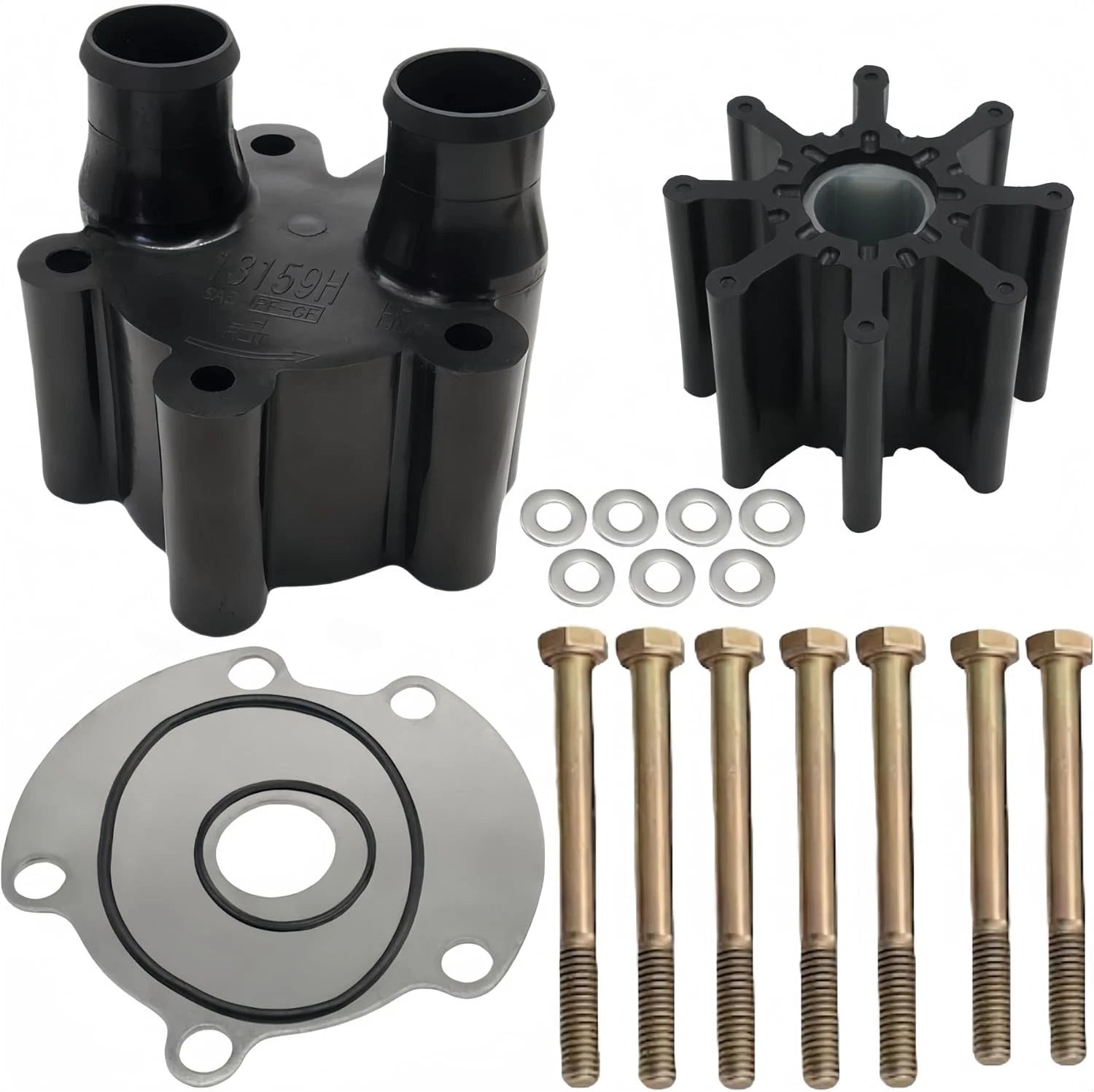 Mercruiser 5-5.7-5.8-6.2-<wbr/>6.3-7.4-8.2-8.<wbr/>6l V8 Gm Raw Water