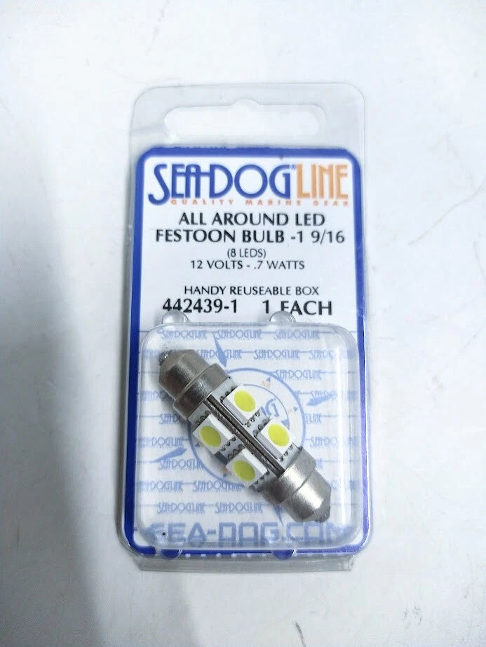 Seadog Line 442439-1, All Round Led Festoon Bulb - | Hook & Hull Co