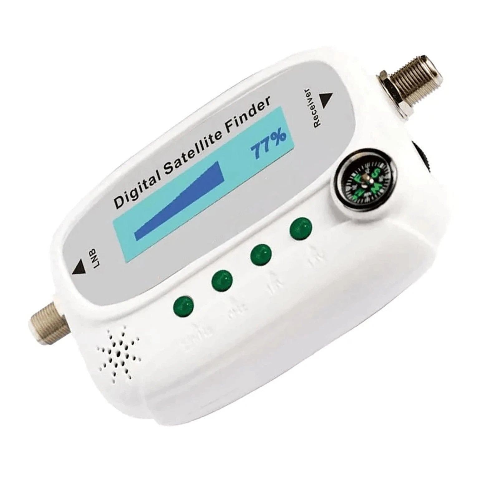 Digital Satellite Signal Meter With Led Display Buzzer For Dish Setup