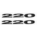 Sea Ray Boat Raised Brand Decals 220 Stickers by Sea Ray