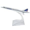 1/400 Air France Concorde Plane Model Finished Alloy Model Gift For