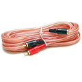 Carver Boat Speaker Wire 17 Foot Auxiliary Connectors Red by Carver