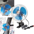 Metal Clip Fan For Lorry 12V 24V Car Fan Rotating Head With