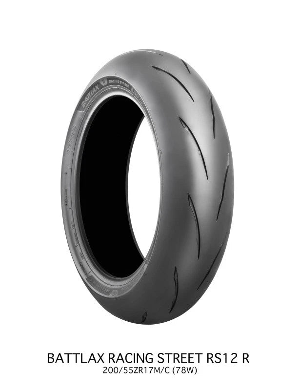 Bridgestone Battlax Racing Street Rs12r - 180/55zr17m/c 73W Tl Rear