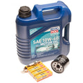 Oil Change Service Kit Filter NGK Plugs for Kawasaki STX-15F 16-19 / S
