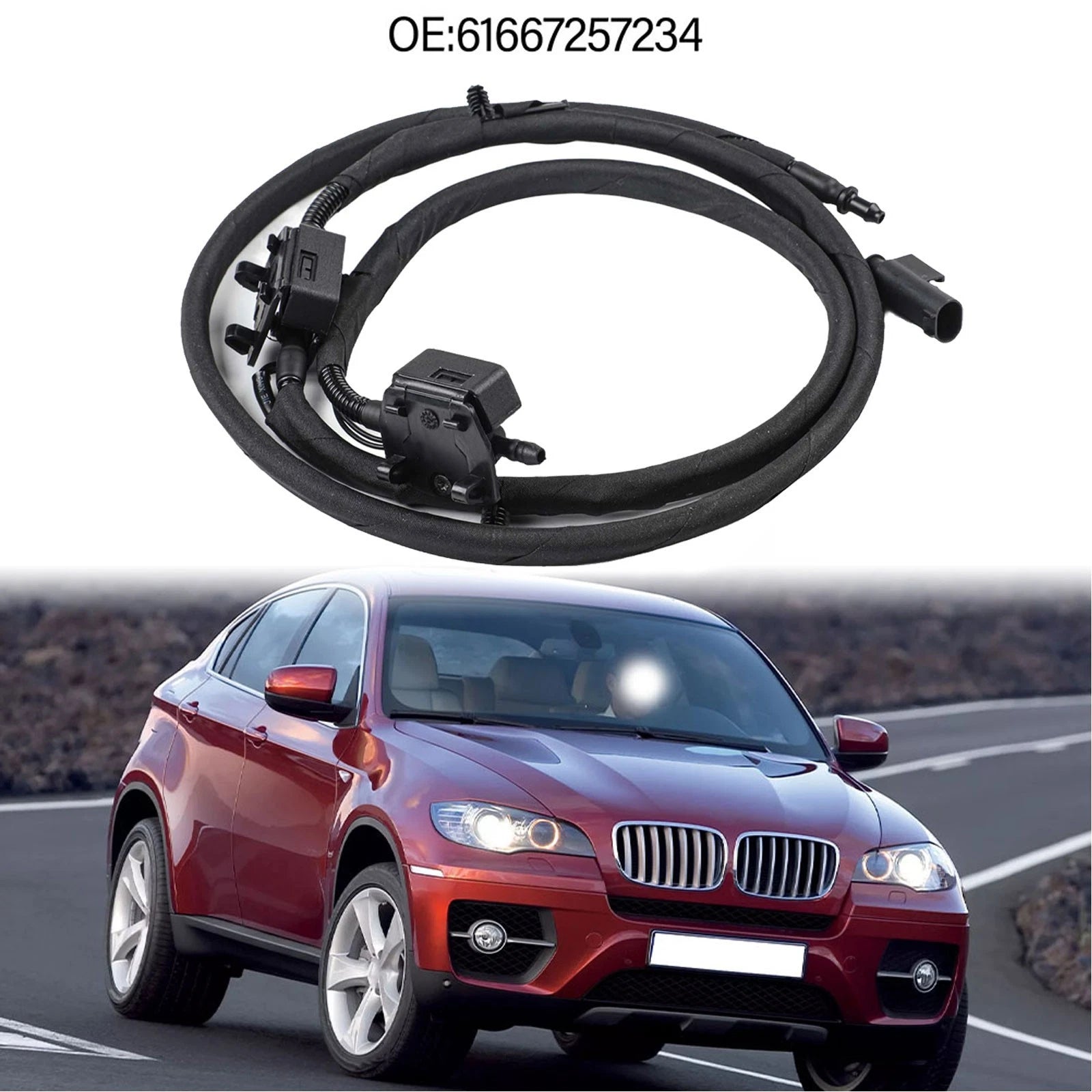 Precise Fit Windshield Washer Nozzles For Bmw For X6 And For X6m