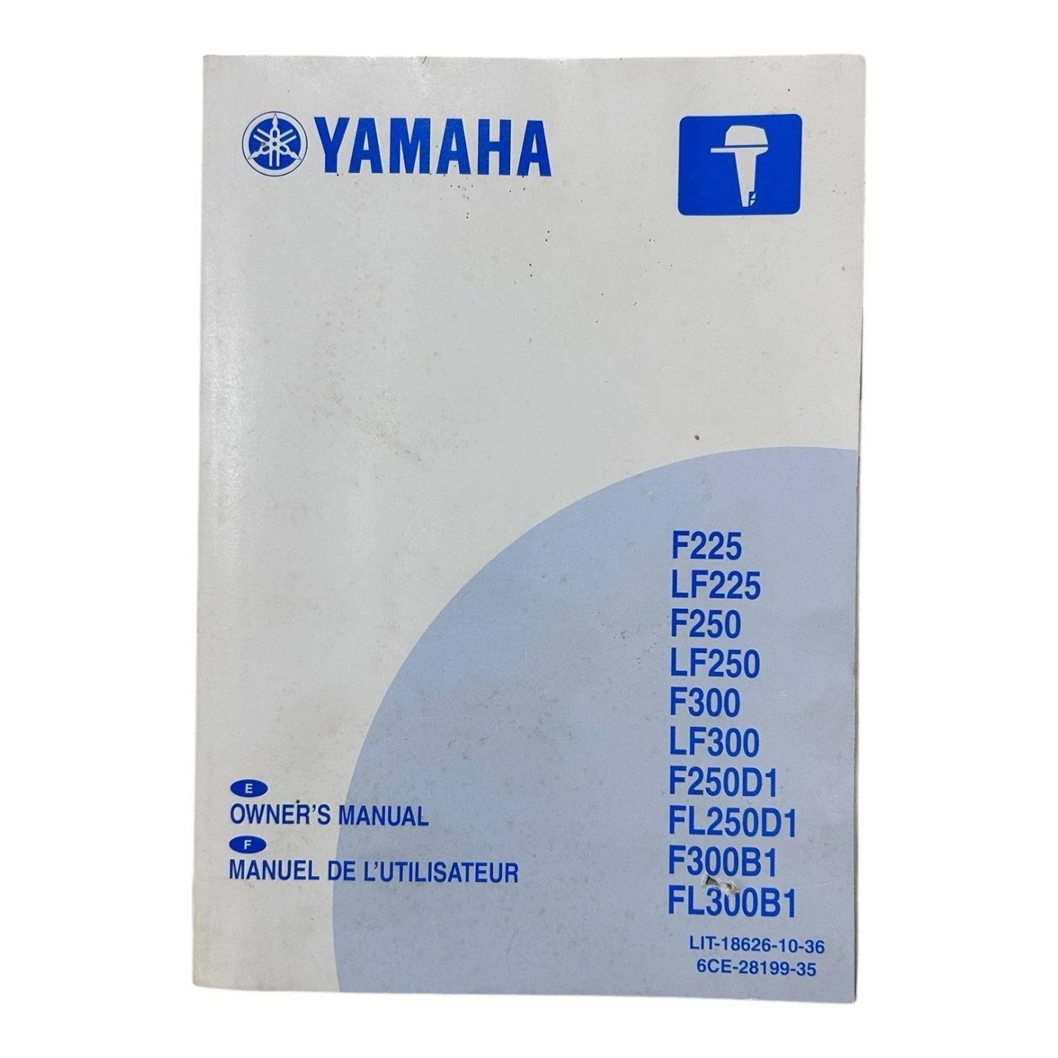 Yamaha Lit-18626-10-3<wbr/>6, F225, Lf225,f250-fl3<wbr/>00b1, Owners