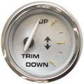Faria Beede Boat Trim Gauge GP7681A Kronos Silver Mercury by Faria Beede
