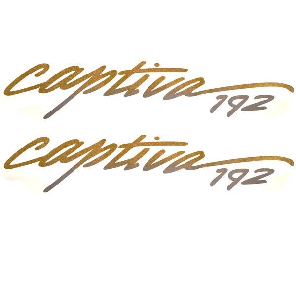 Rinker Boat Brand Decal 218391 | 192 Captiva 19 1/4 x 4 Inch (Pair)Ope