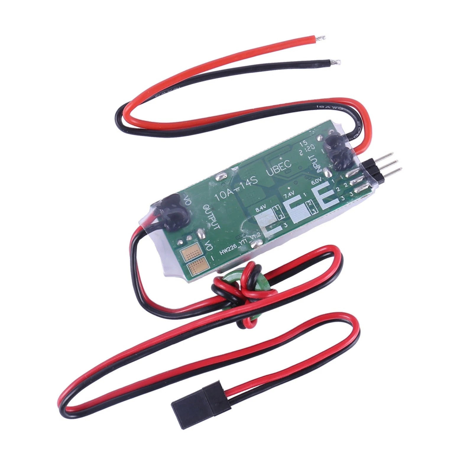 Ubec Switch Mode Bec Voltage Stabilizer Output 6V 7.4V 8.4V 10a