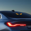Car Eye Led Light Solar Powered For Vehicle Decoration - No Wiring