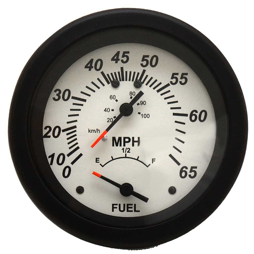 Boat Multifunction Gauge 3 1/4 Inch Speedometer Fuel by Teleflex