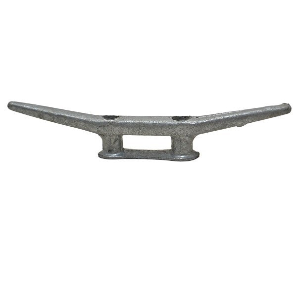 Boat Dock Cleat 12 1/8 Inch Galvanized Cast Iron by Craton Inc.