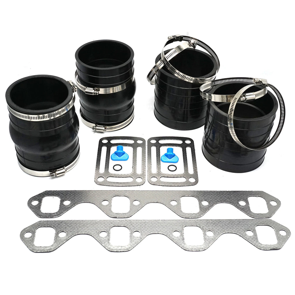 Exhaust Bellow Kit for OMC 5.0/5.8L Sterndrive V8 (3852696, 3853412)