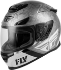 Fly Racing Sentinel Mech Helmet Medium Black/white/gr<wbr/>ey Street