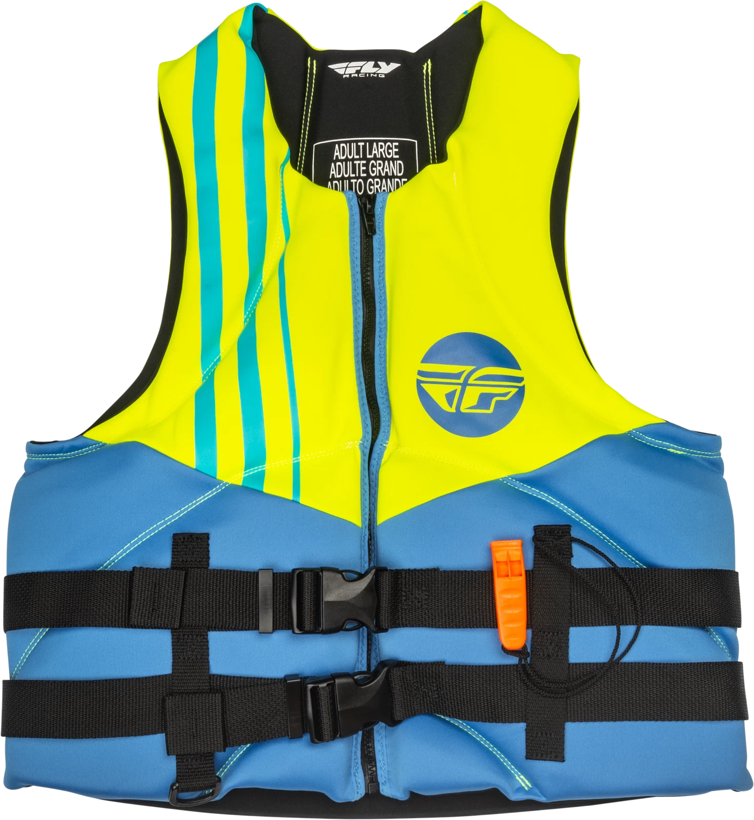Fly Racing Neoprene Flotation Vest X-small For Watercraft Safety,