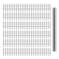 Double-head Seamless Installation Metal Nail Accessories With Sleeve