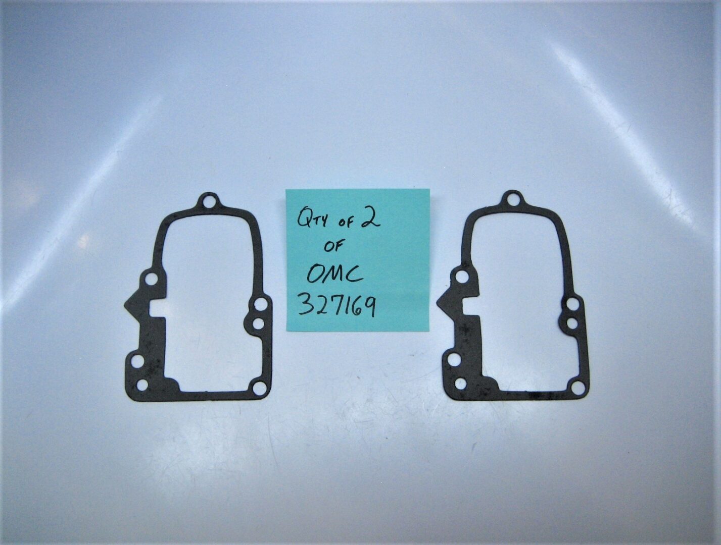 Omc 327169 *Qty 2* Oem ~New~ Evinrude Johnson Outboard Exhaust