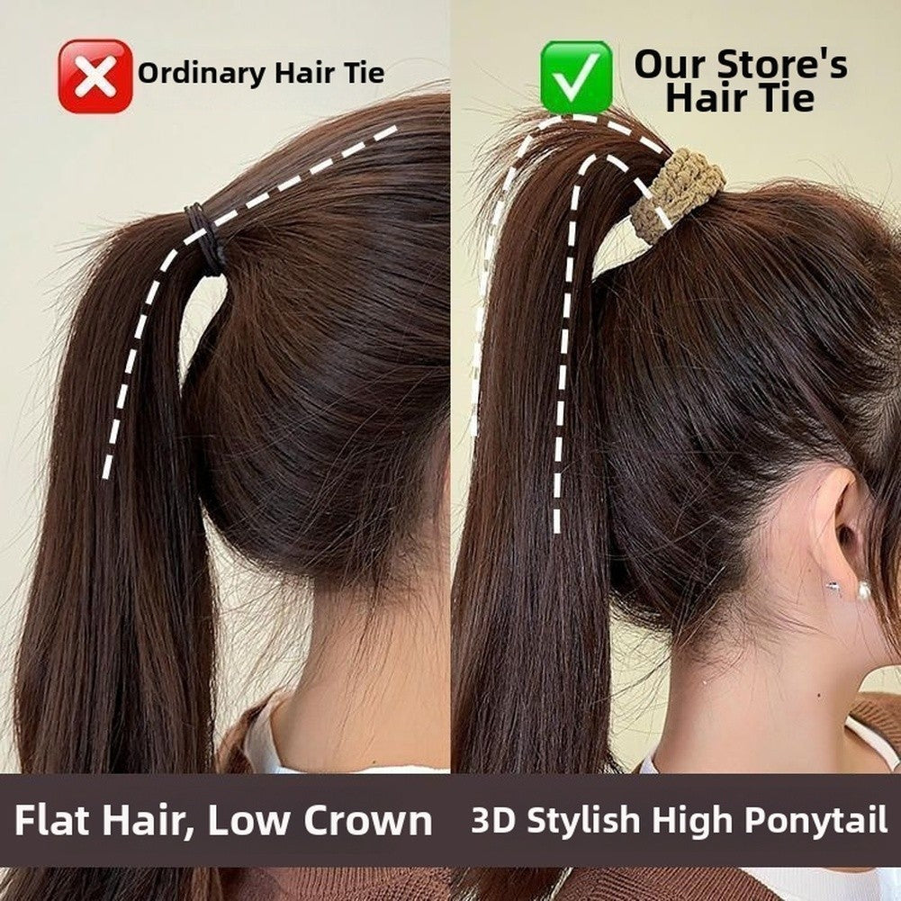Thick Hair Ties High Elasticity Bands