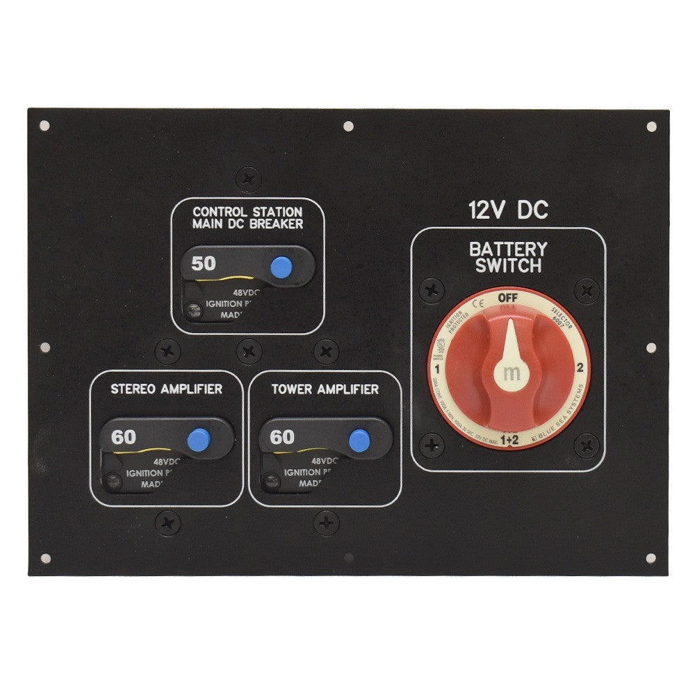 Sea Ray Boat Battery Switch / Breaker Panel 2296451 by Sea Ray