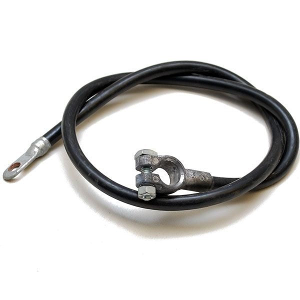 Boat Marine Battery Cable 2 AWG 3 Foot Black with Terminal