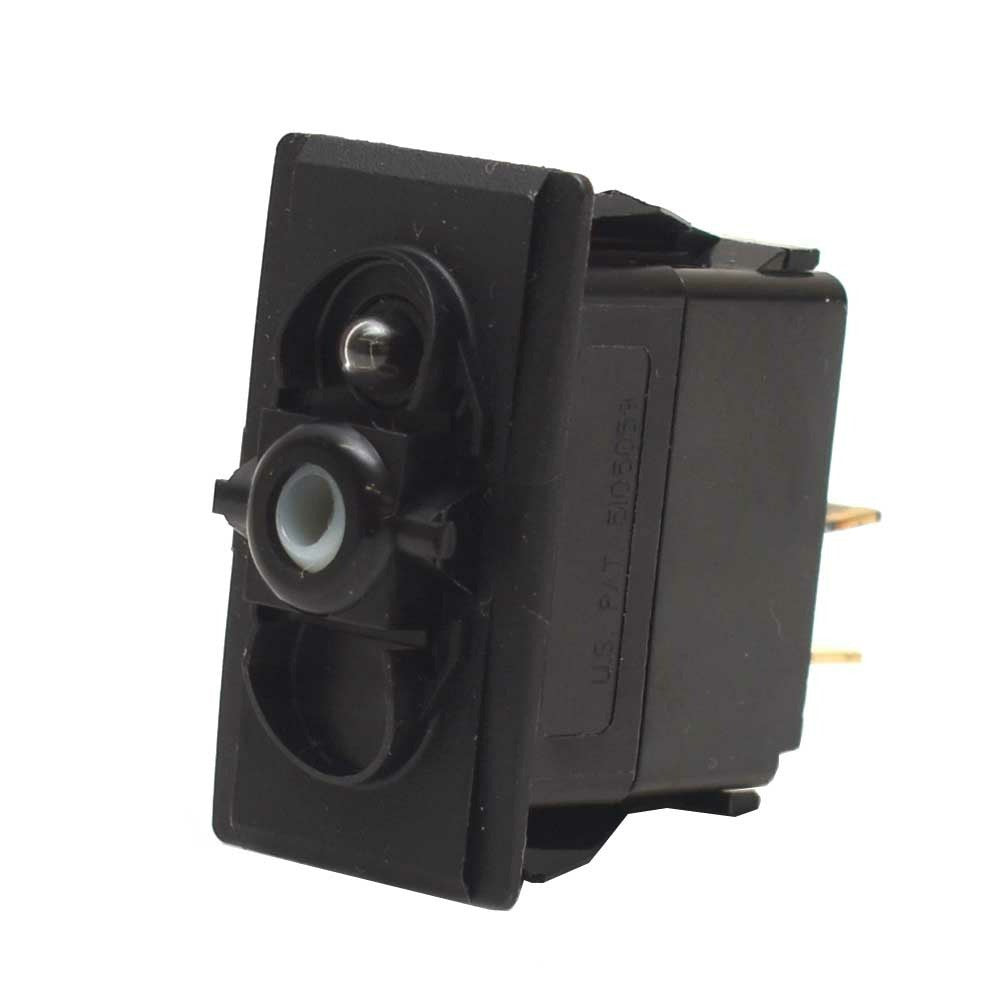 Carling On-Off Boat Rocker Switch | No Cover 3 Spade 12V LightedOpens 