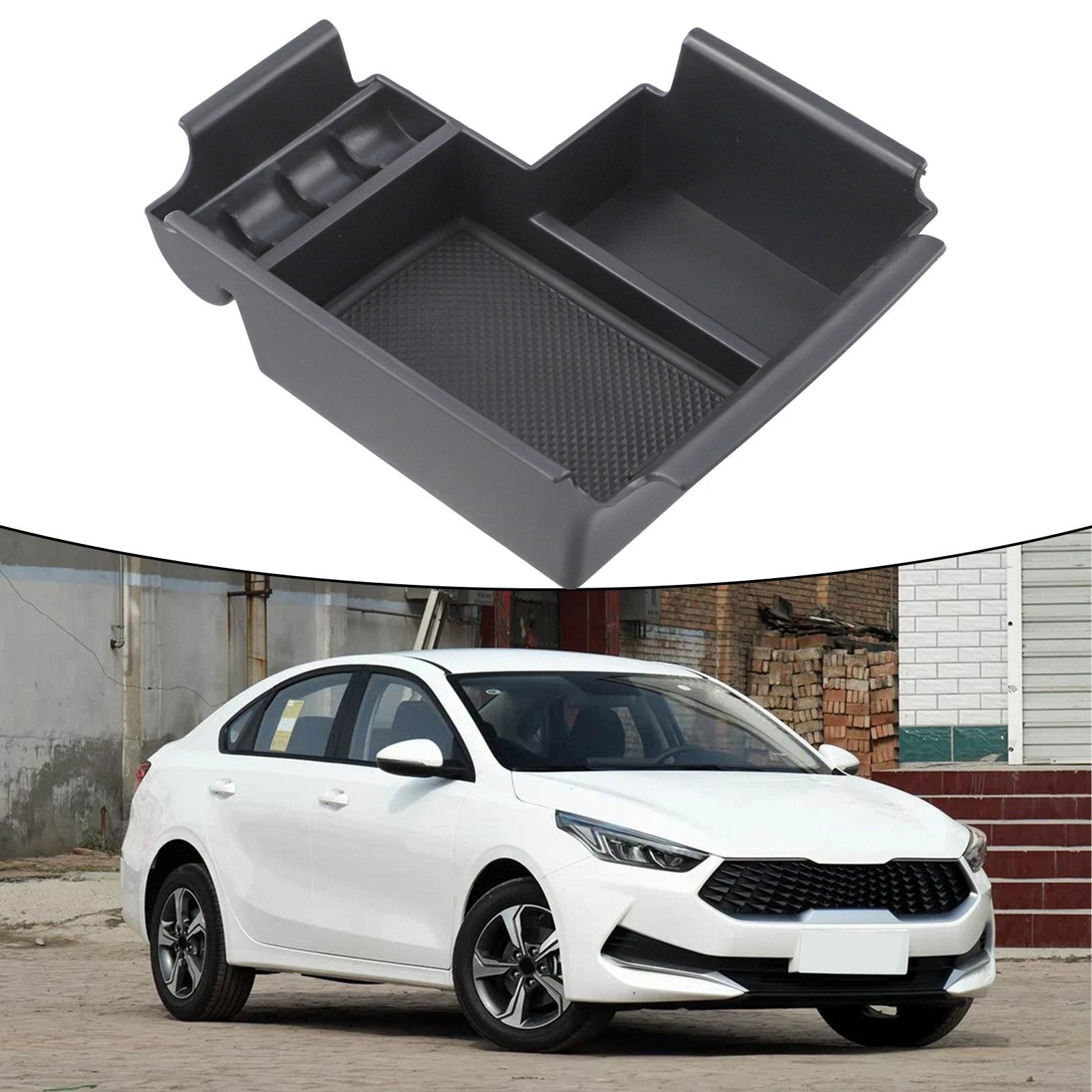 Stylish Center Console Tray Compatible With For Kia Cars From 19 To 24