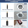Drain Bladders for 1"-6" Drain Pipes - Rubber Cleaners
