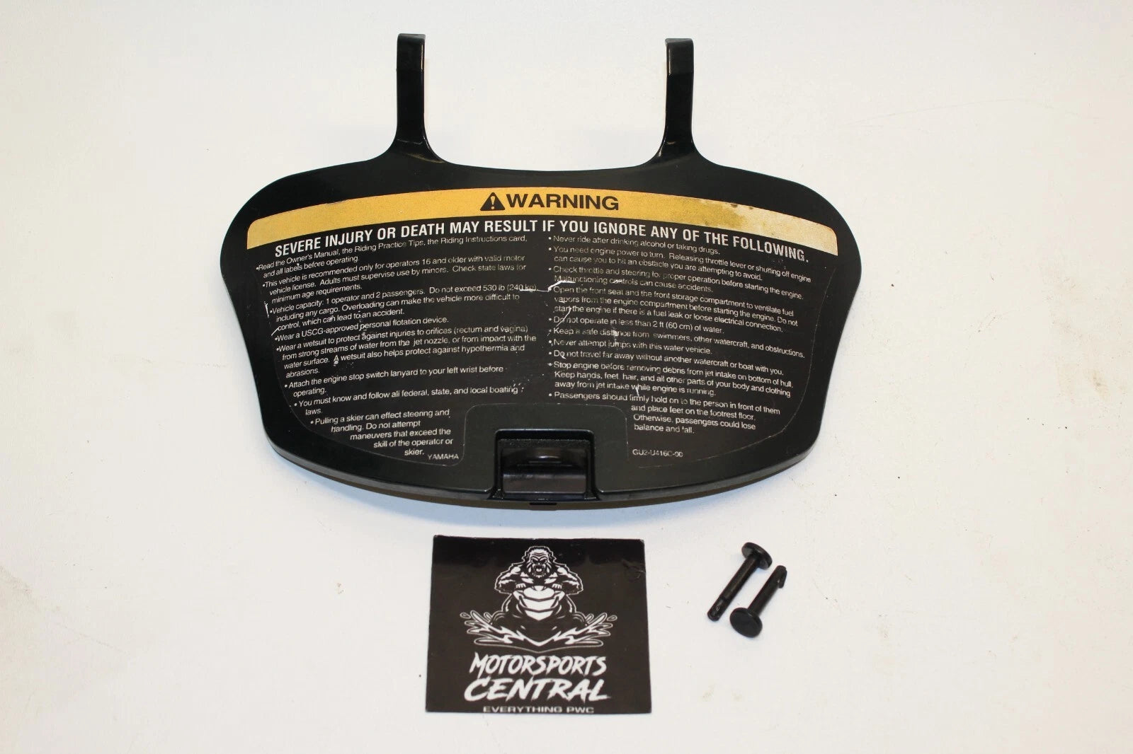 Xl 760 1200 Waverunner Yamaha Pwc Jetski Storage Compartment Cover Lid