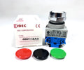 Idec Abw111, Red, Green &Amp; Black Push Button Control Unit 120V