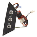 Lowe Boat Toggle Switch Panel Brushed Plastic by Lowe