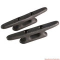 Attwood Boat Nylon Cleat 11783-7 4 Inch Black Closed End (Pair) by Attwood