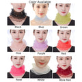 Chiffon Neck Gaiter for UV Protection
