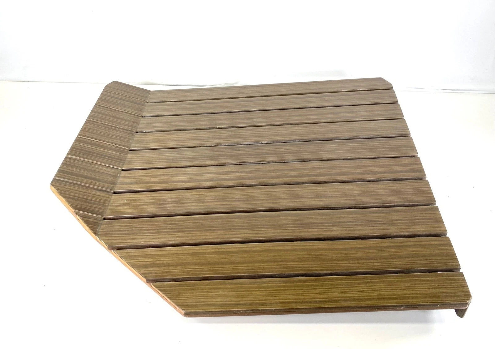 Azimut 64 Flybridge Owner Shower Wooden Floor Board | Hook & Hull Co