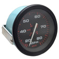 Speedometer Gauge Teleflex Amega 3 1/4 Inch Black by Teleflex