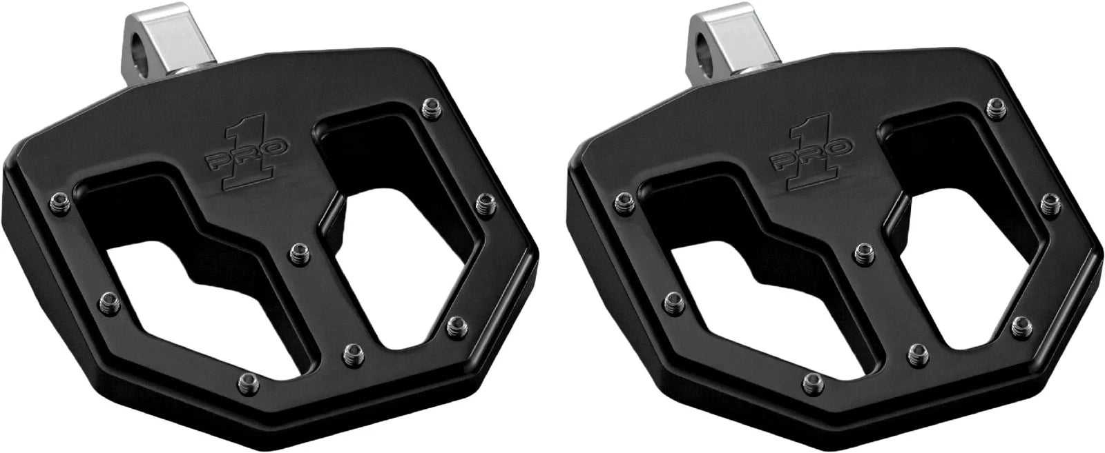 Pro One Pro Peg Bmx V1 Mini Footboard Black Anodized For V-twin Bikes