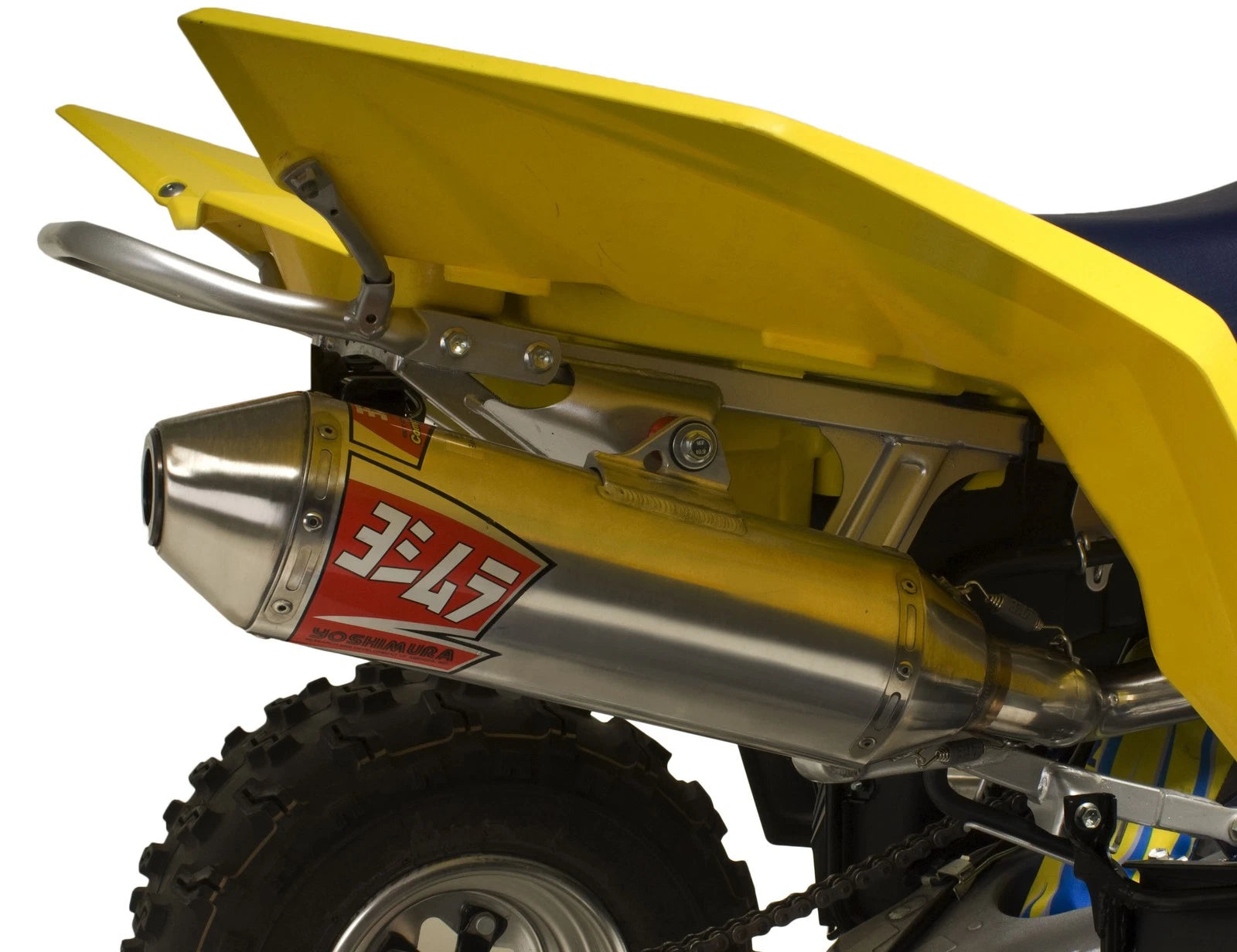Yoshimura Rs2 Slip-on Exhaust Suzuki Arctic Cat Kawasaki 400 Atv
