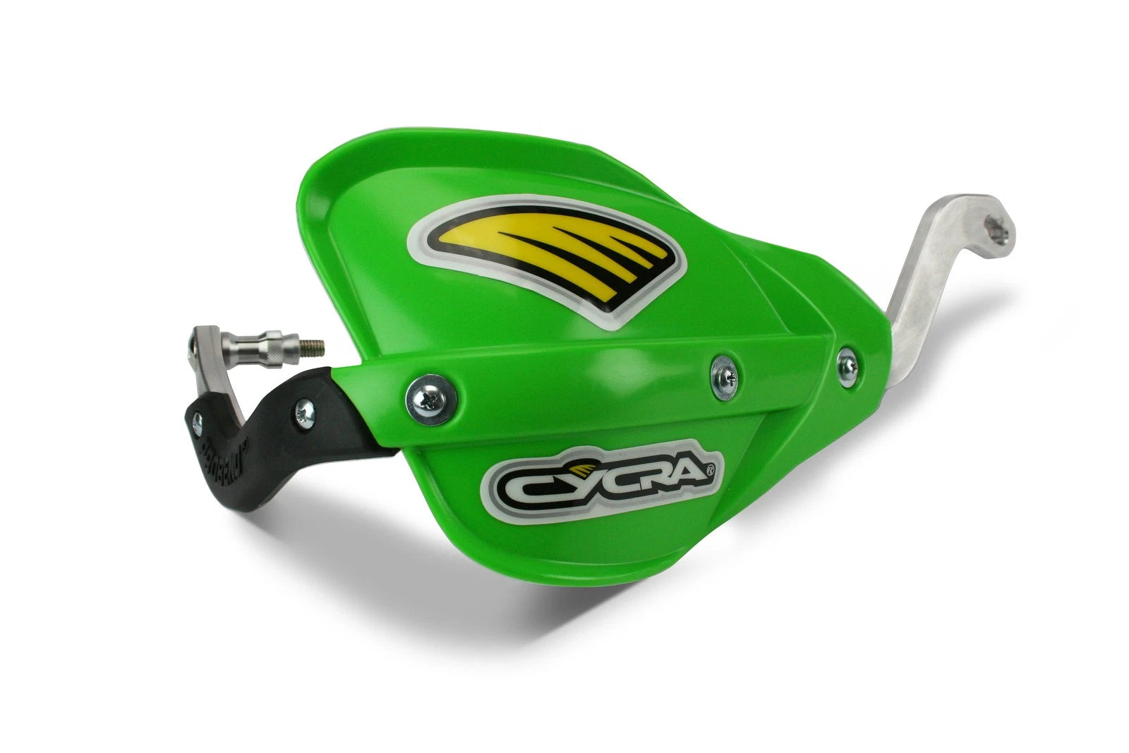Cycra Crm Racer Pack Flexx Bar Atv Handguards Green For Offroad Use