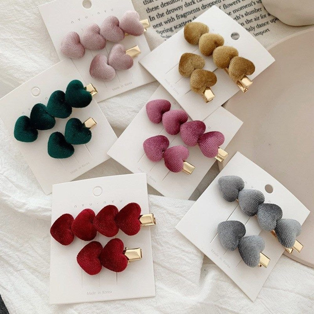 Colorful Hairpin Casual Styling