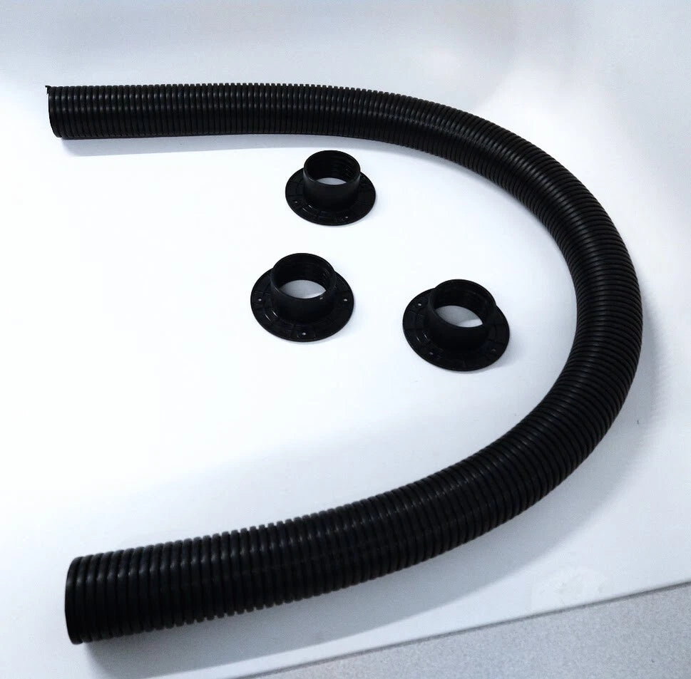 Mercury Quicksilver 32-8590555, 60 Inch Hose With 3 Flange Base